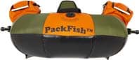 Front view of a Sea Eagle PackFish7 Inflatable Frameless Fishing Boat.