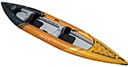 Aquaglide Deschutes 145 Tandem Inflatable Kayak.