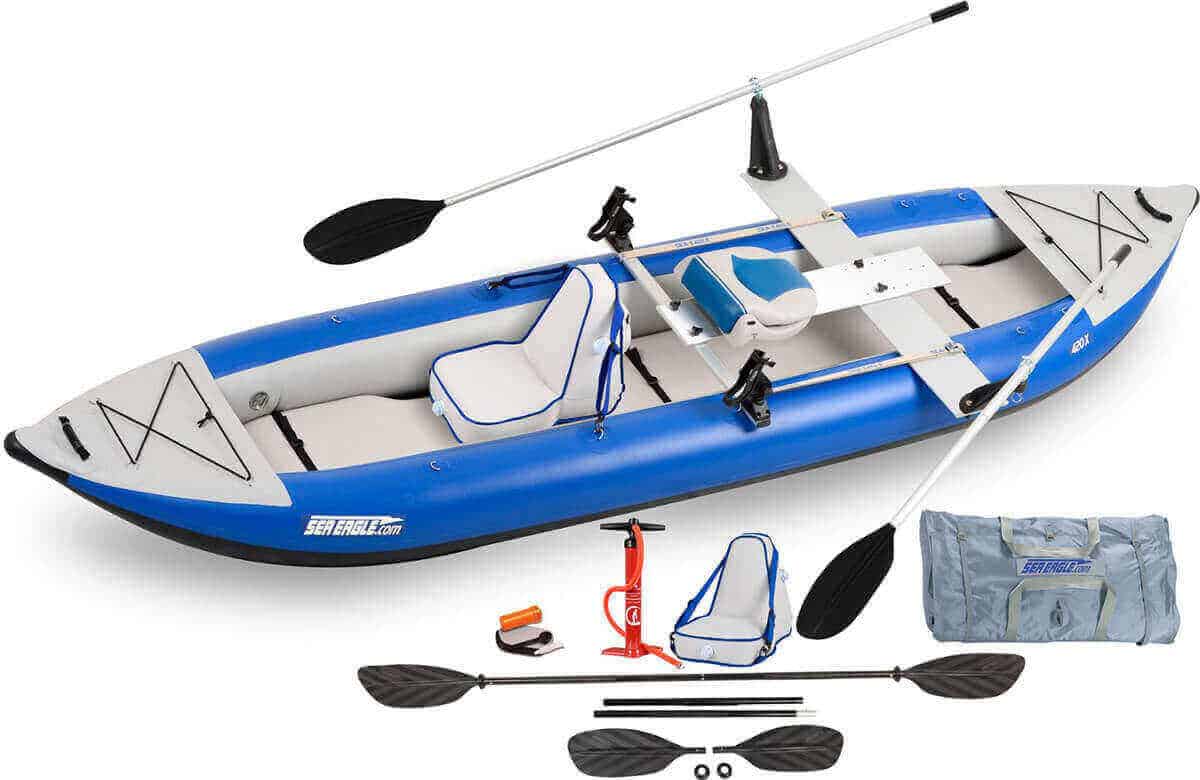 Sea Eagle 420X QuikRow Package, Model Number 420XK_QR.