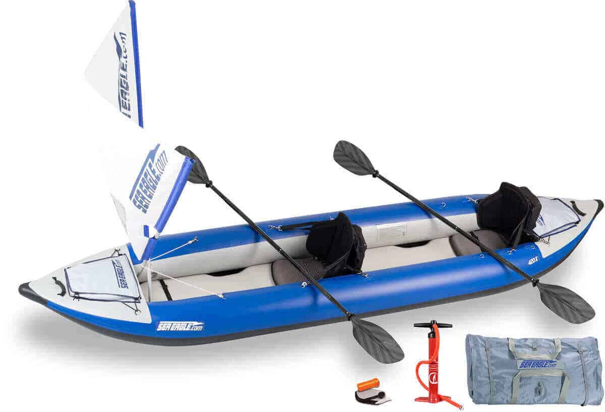 Sea Eagle 420X QuikSail Package, Model Number 420XK_QS.