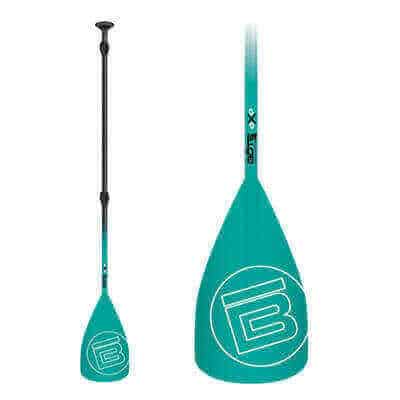 A BOTE 3-Piece Adjustable SUP Paddle in Jade.