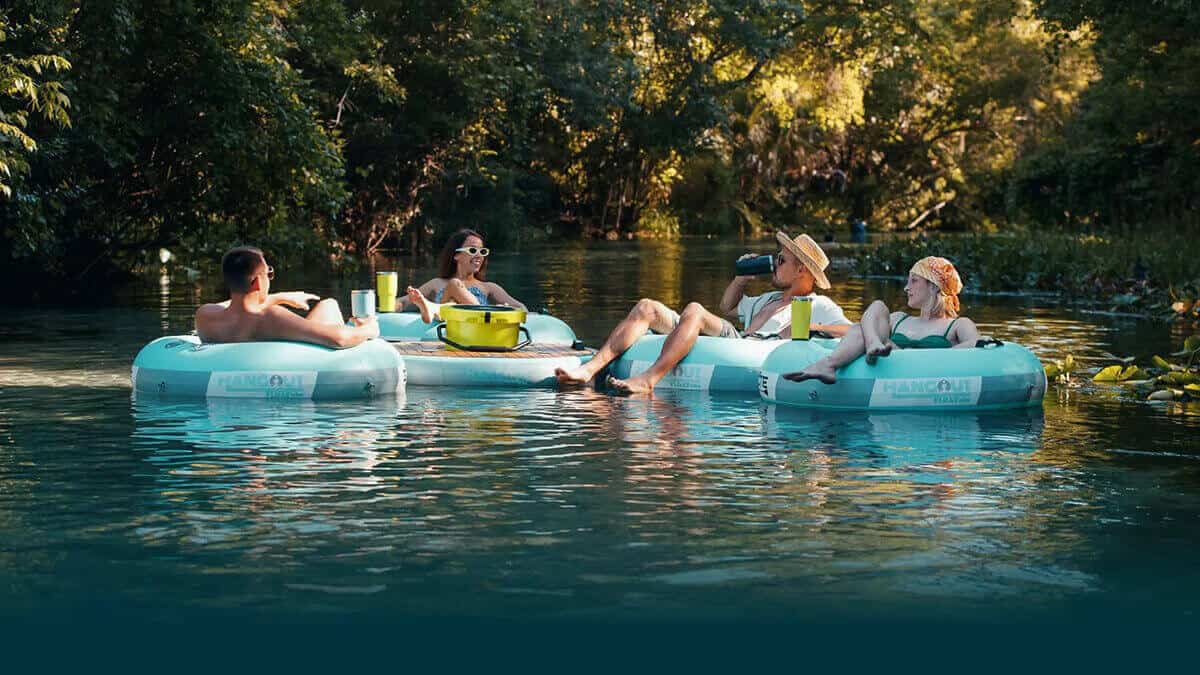 Luxury Float Tube: Discover the BOTE Hangout FLOATube